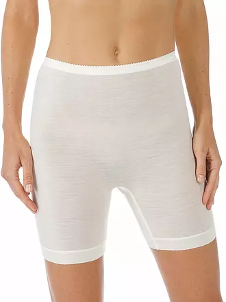 MEY | Höschen mit Bein "Exquisite" (Wolle/Seide) Schwarz | creme